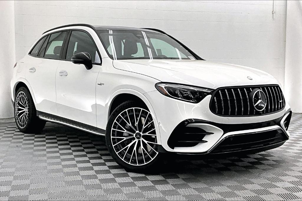 new 2025 Mercedes-Benz AMG GLC 43 car, priced at $70,815