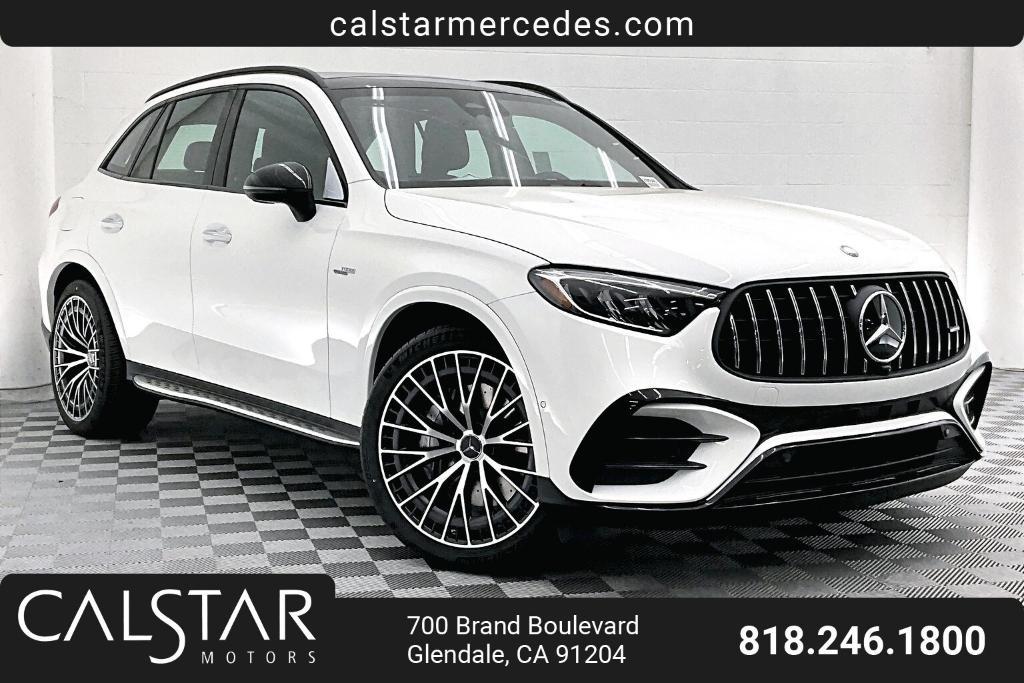 new 2025 Mercedes-Benz AMG GLC 43 car, priced at $70,815