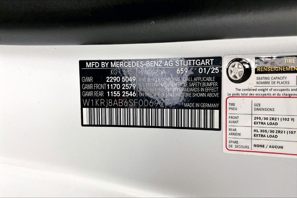 new 2025 Mercedes-Benz AMG GT 55 car, priced at $157,020