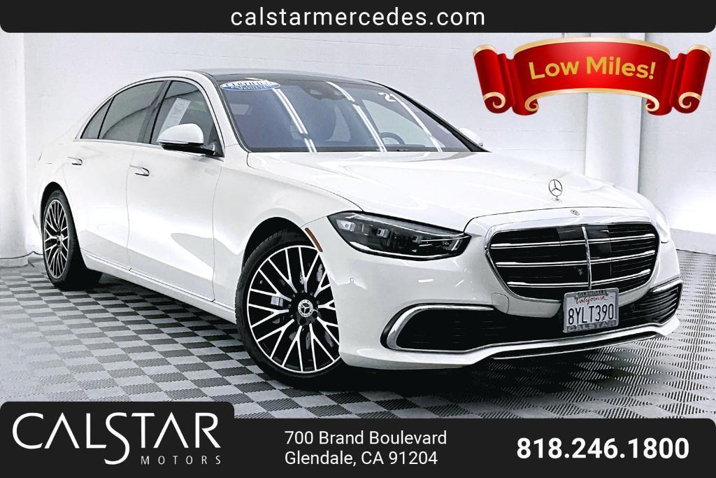 used 2021 Mercedes-Benz S-Class car, priced at $72,888