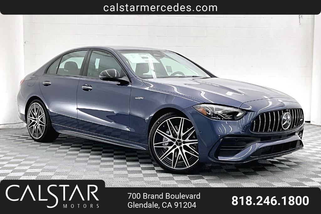 new 2025 Mercedes-Benz AMG C 43 car, priced at $70,035