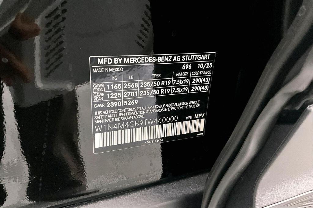 new 2026 Mercedes-Benz GLB 250 car, priced at $46,635