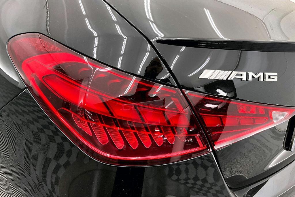 new 2025 Mercedes-Benz AMG C 43 car, priced at $64,685