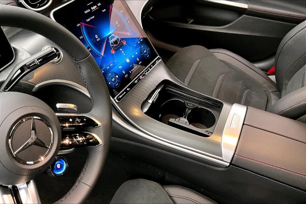 new 2025 Mercedes-Benz AMG C 43 car, priced at $64,685