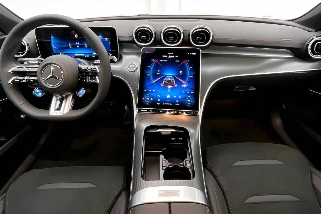 new 2025 Mercedes-Benz AMG C 43 car, priced at $64,685