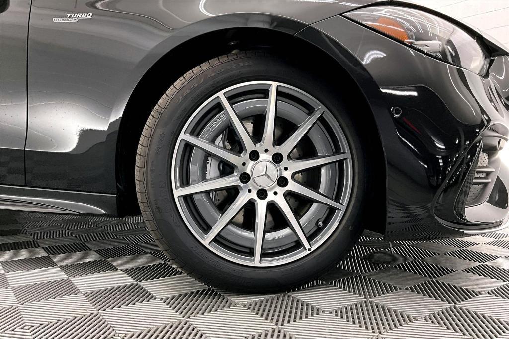 new 2025 Mercedes-Benz AMG C 43 car, priced at $64,685