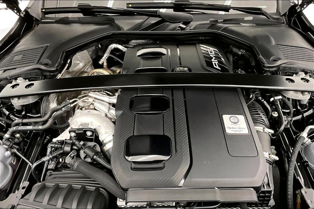 new 2025 Mercedes-Benz AMG C 43 car, priced at $64,685