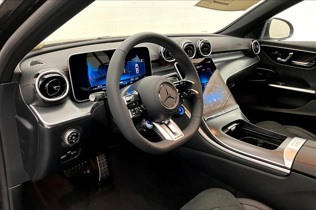 new 2025 Mercedes-Benz AMG C 43 car, priced at $64,685