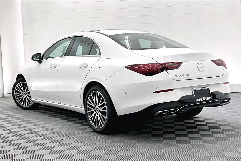 new 2025 Mercedes-Benz CLA 250 car, priced at $45,745