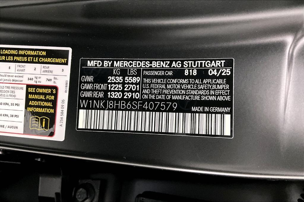 new 2025 Mercedes-Benz AMG GLC 43 car, priced at $82,300