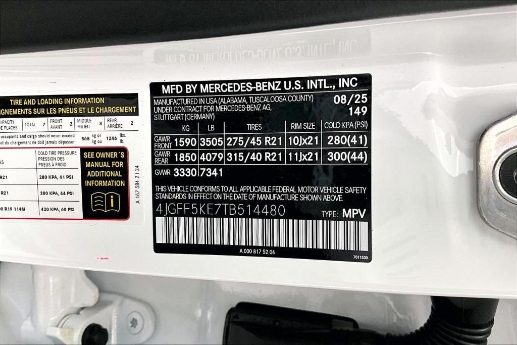 new 2026 Mercedes-Benz GLS 450 car, priced at $93,080