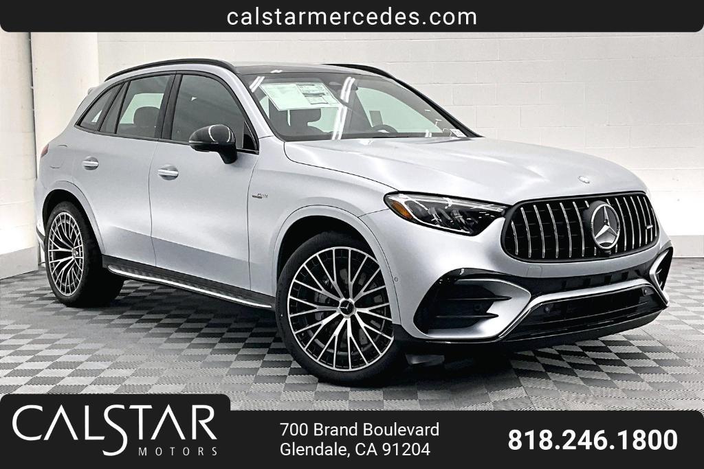 new 2025 Mercedes-Benz AMG GLC 43 car, priced at $75,620