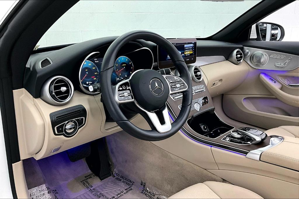 used 2021 Mercedes-Benz C-Class car, priced at $39,981