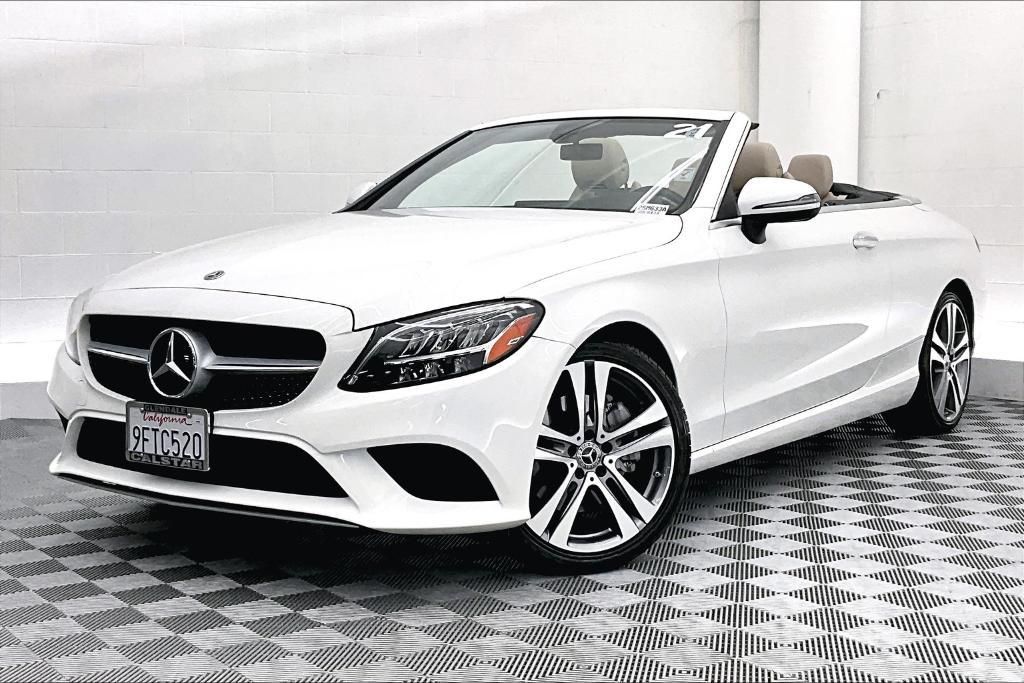 used 2021 Mercedes-Benz C-Class car, priced at $39,981