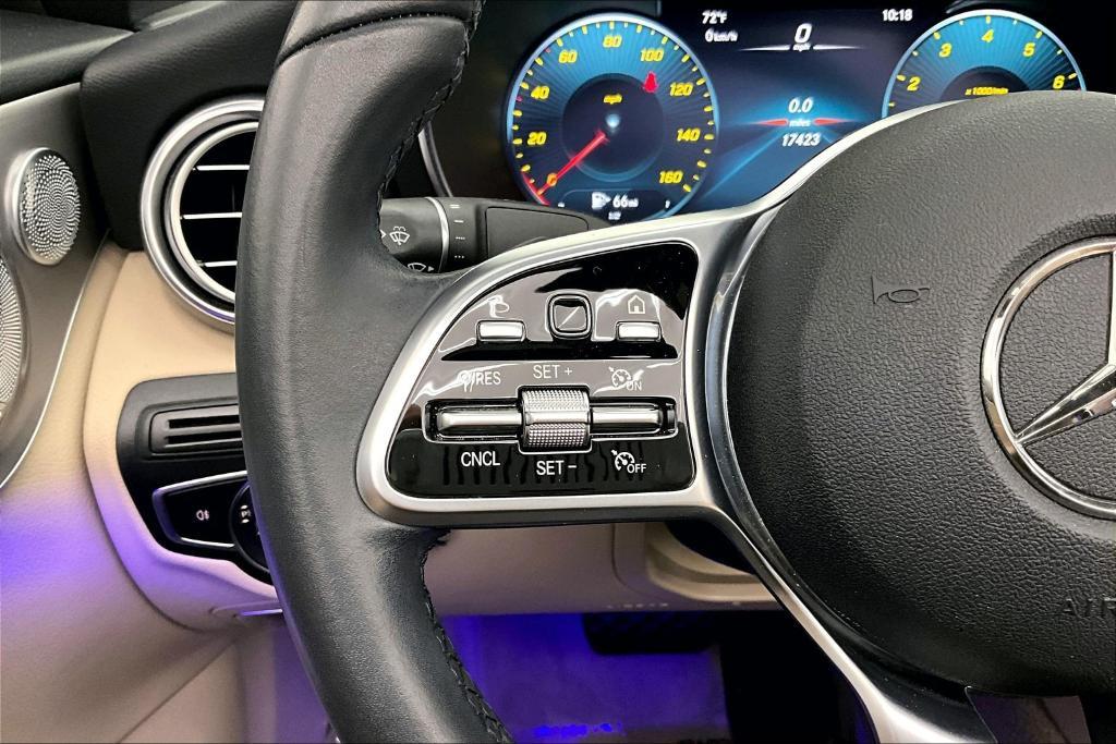 used 2021 Mercedes-Benz C-Class car, priced at $39,981