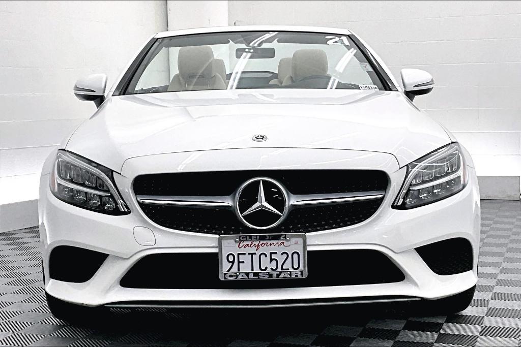 used 2021 Mercedes-Benz C-Class car, priced at $39,981
