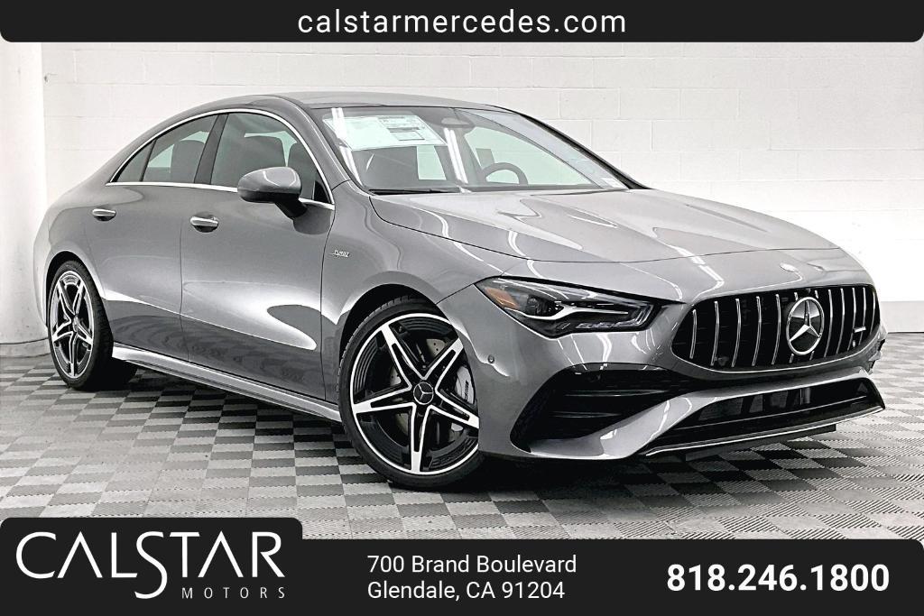 new 2025 Mercedes-Benz AMG CLA 35 car, priced at $59,685