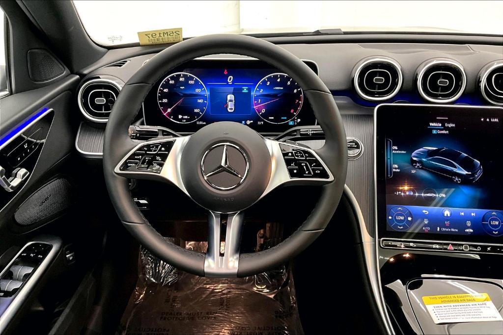 used 2025 Mercedes-Benz C-Class car, priced at $42,988