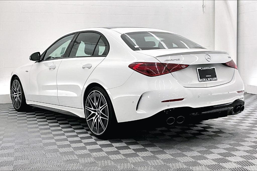 new 2025 Mercedes-Benz AMG C 43 car, priced at $69,690