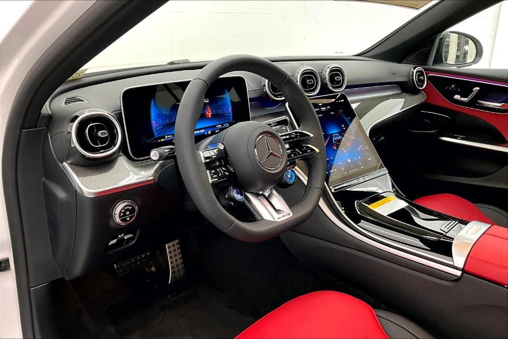 new 2025 Mercedes-Benz AMG C 43 car, priced at $69,690