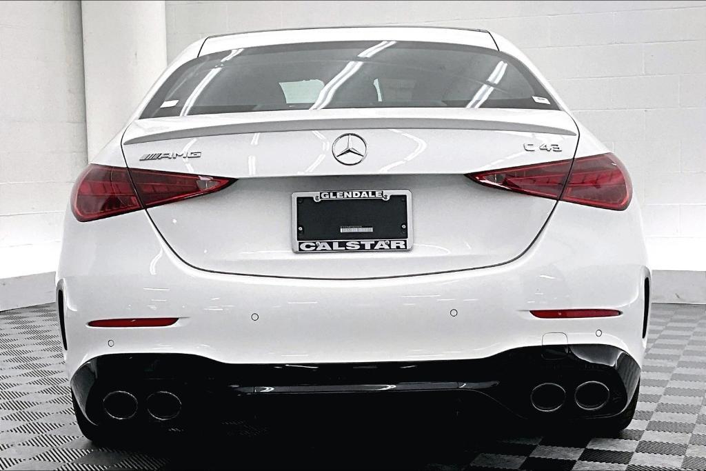 new 2025 Mercedes-Benz AMG C 43 car, priced at $69,690