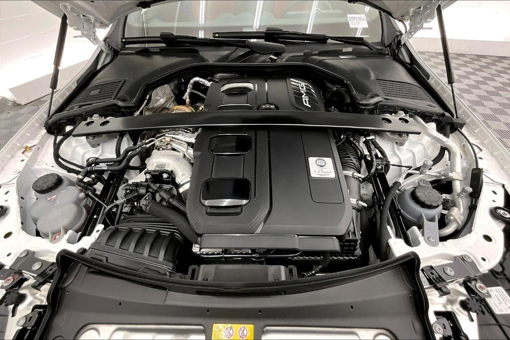 new 2025 Mercedes-Benz AMG C 43 car, priced at $69,690