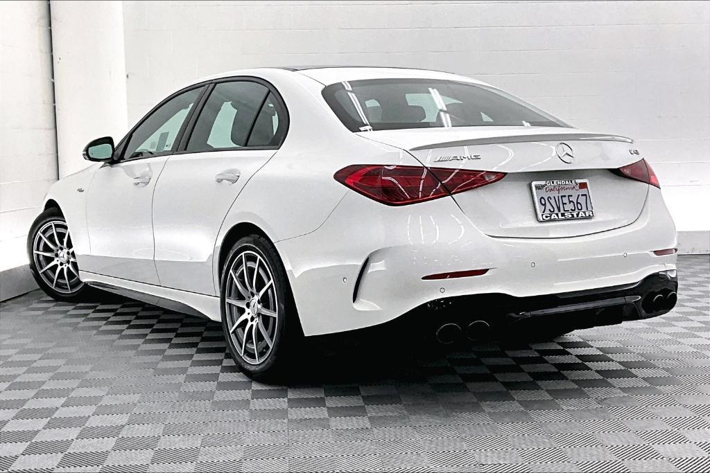 used 2025 Mercedes-Benz AMG C 43 car, priced at $61,188