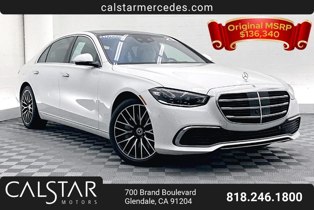 used 2024 Mercedes-Benz S-Class car, priced at $102,822