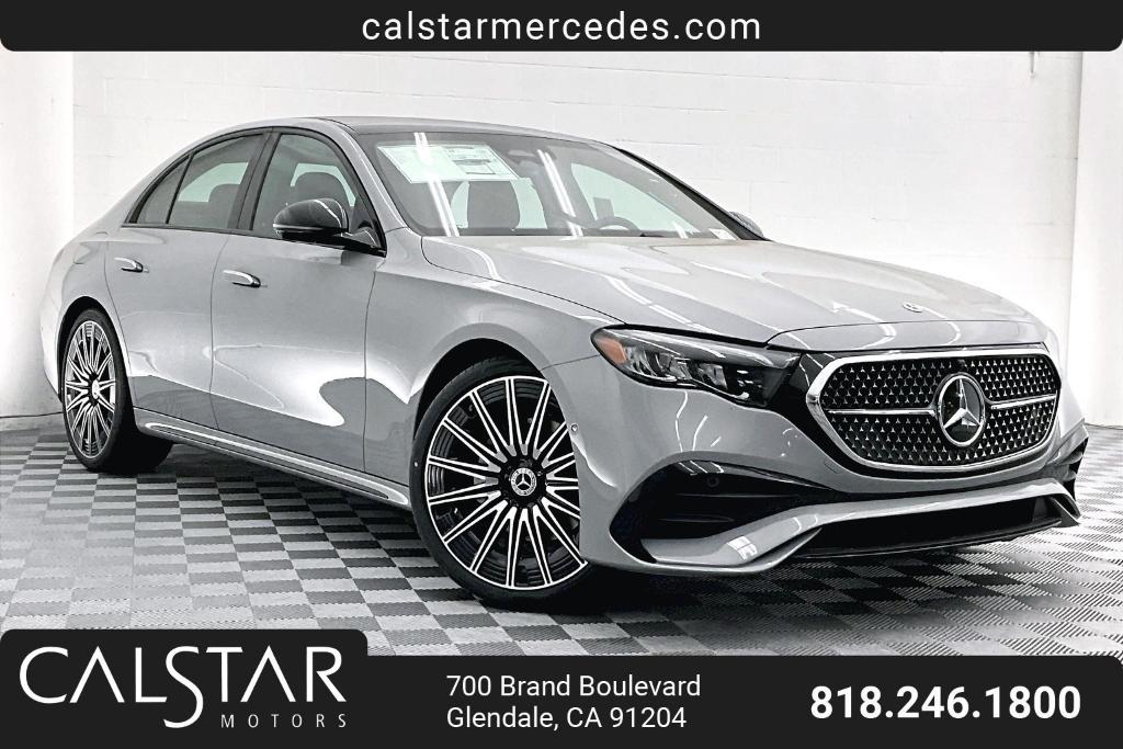 new 2025 Mercedes-Benz E-Class car, priced at $72,495