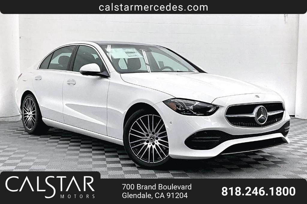 new 2025 Mercedes-Benz C-Class car, priced at $50,985
