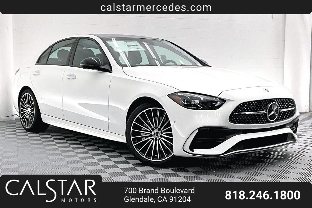 new 2025 Mercedes-Benz C-Class car, priced at $54,635
