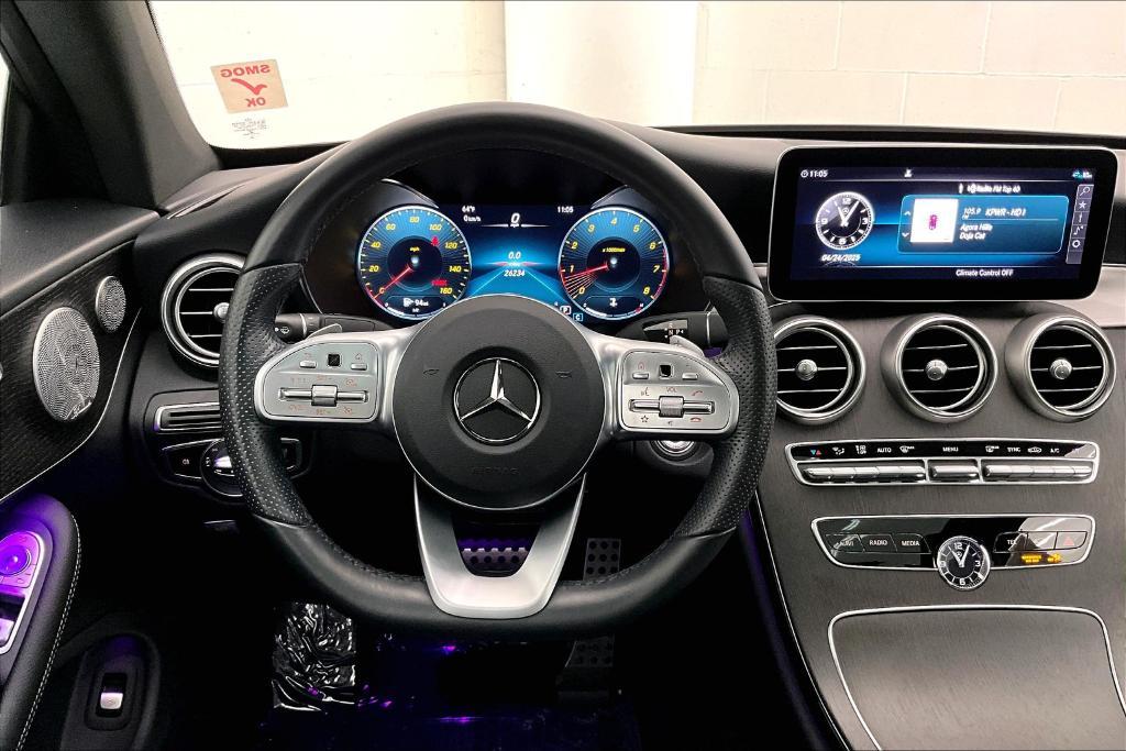used 2021 Mercedes-Benz C-Class car, priced at $31,981