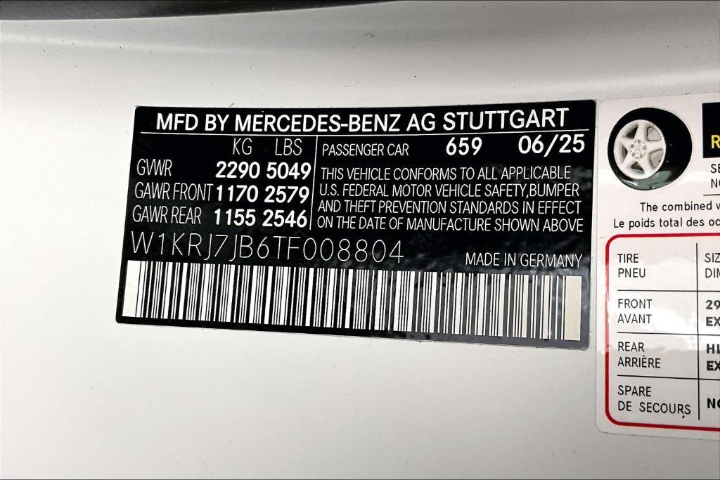 new 2026 Mercedes-Benz AMG GT 63 car, priced at $203,060