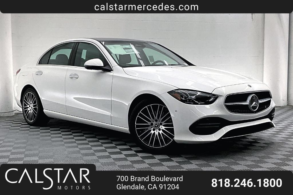 new 2025 Mercedes-Benz C-Class car, priced at $50,705