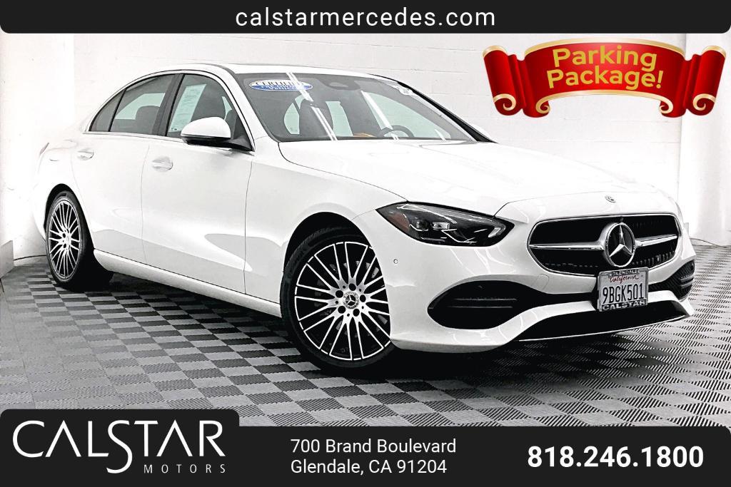 used 2022 Mercedes-Benz C-Class car, priced at $31,981