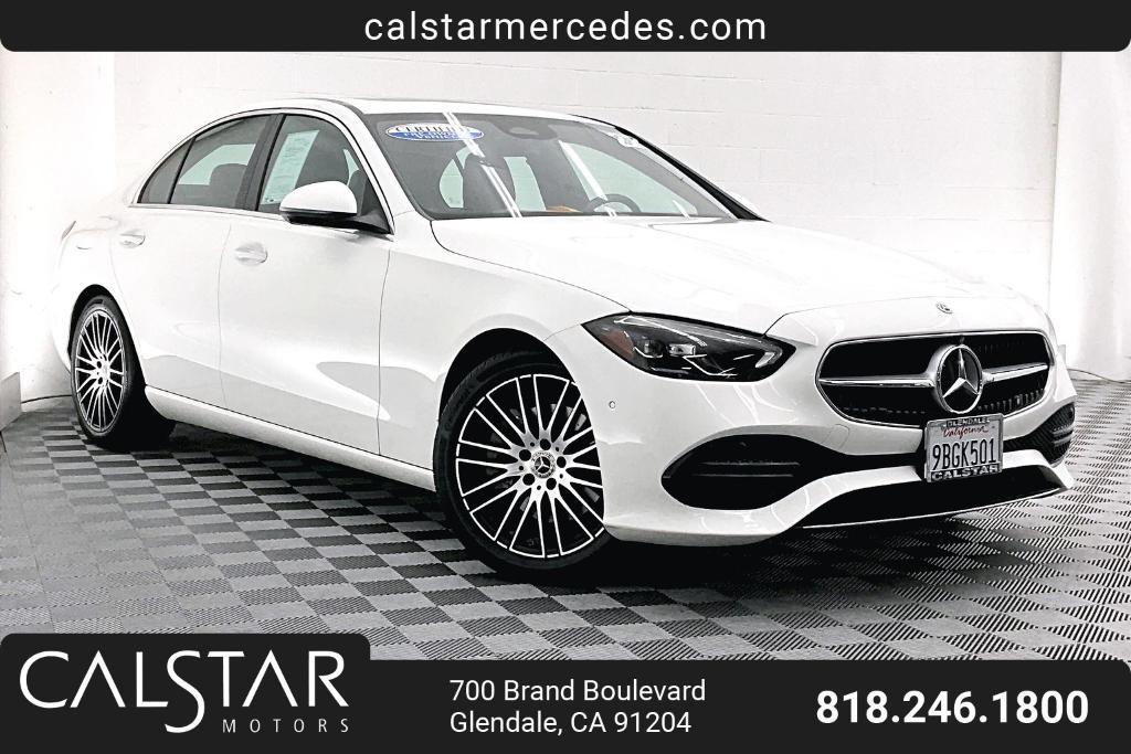 used 2022 Mercedes-Benz C-Class car, priced at $31,981