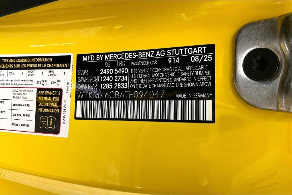 new 2026 Mercedes-Benz AMG CLE 53 car, priced at $95,380