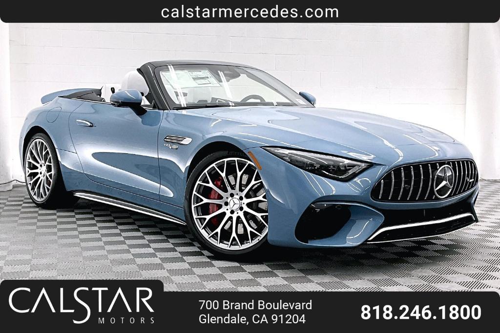 new 2025 Mercedes-Benz AMG SL 55 car, priced at $162,980