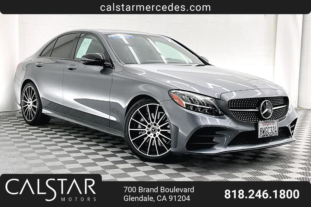 used 2021 Mercedes-Benz C-Class car, priced at $26,981