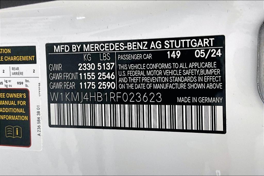 new 2024 Mercedes-Benz CLE 300 car, priced at $57,470