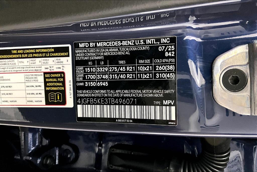 new 2026 Mercedes-Benz GLE 450 car, priced at $80,880