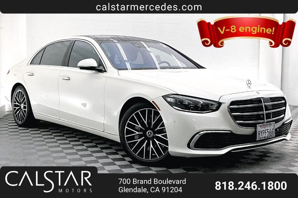 used 2021 Mercedes-Benz S-Class car, priced at $66,981