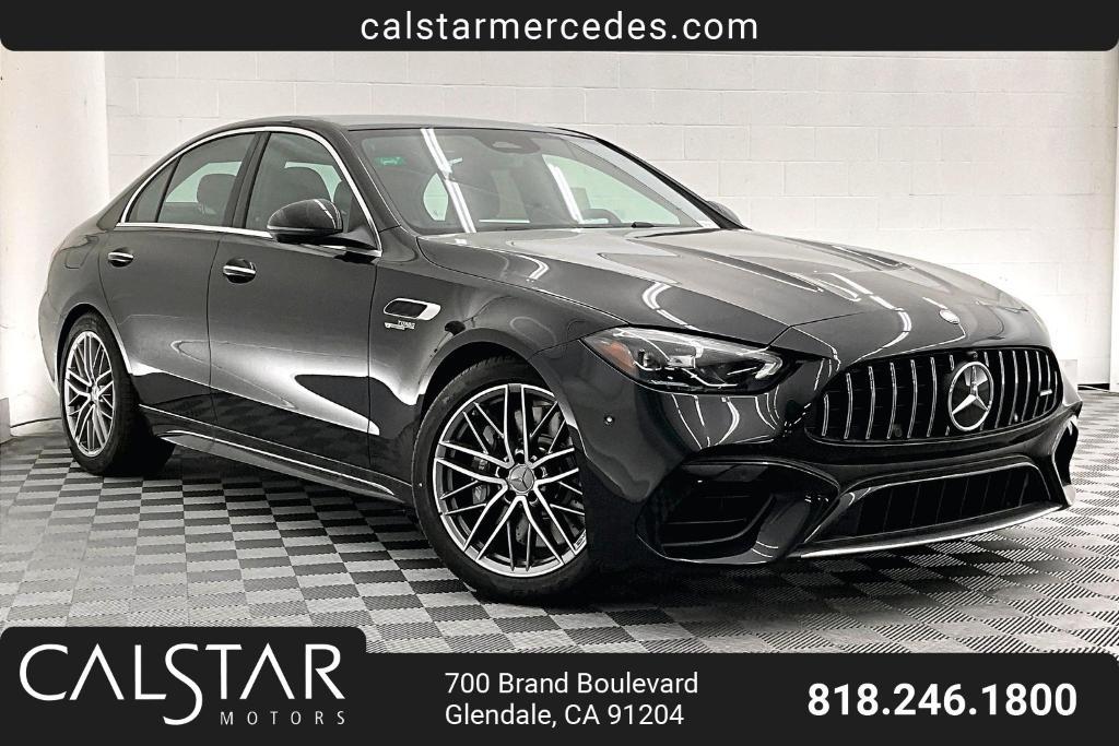 new 2025 Mercedes-Benz AMG C 63 car, priced at $87,950