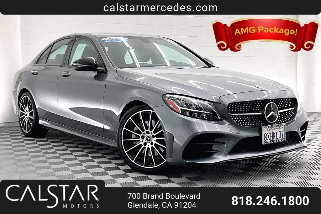 used 2021 Mercedes-Benz C-Class car, priced at $27,981