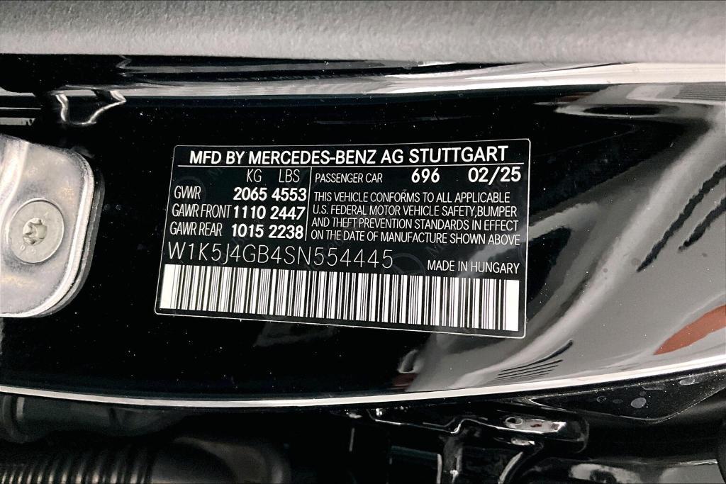 new 2025 Mercedes-Benz CLA 250 car, priced at $47,445