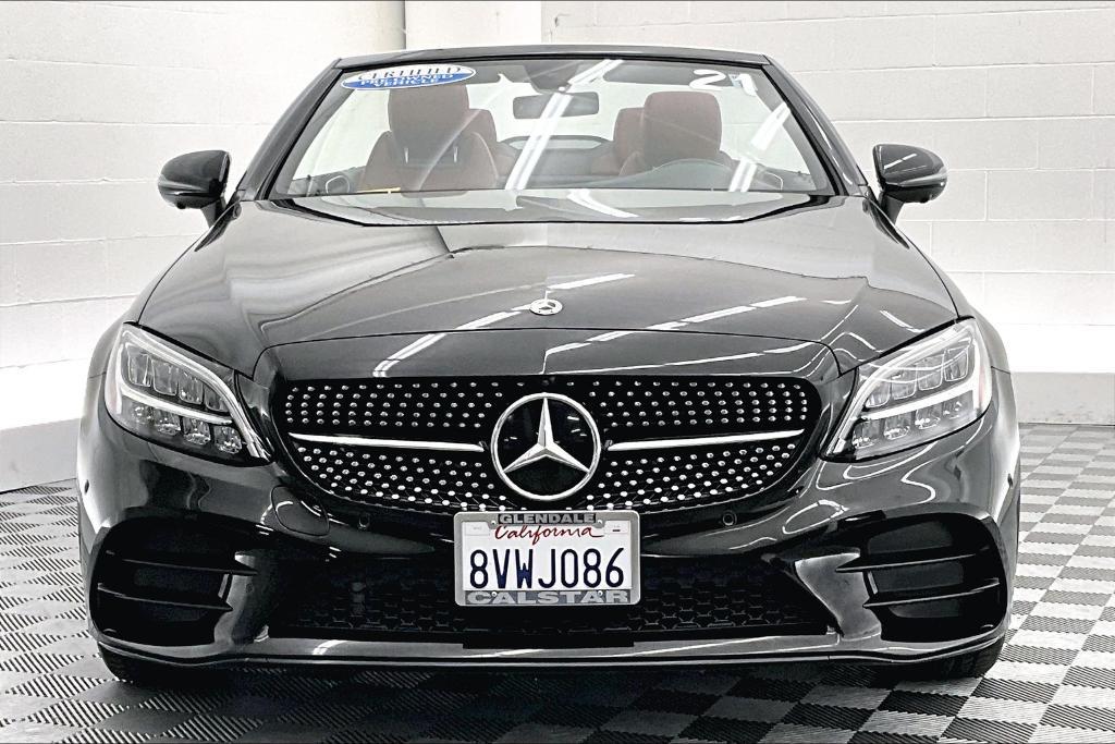 used 2021 Mercedes-Benz C-Class car, priced at $37,981