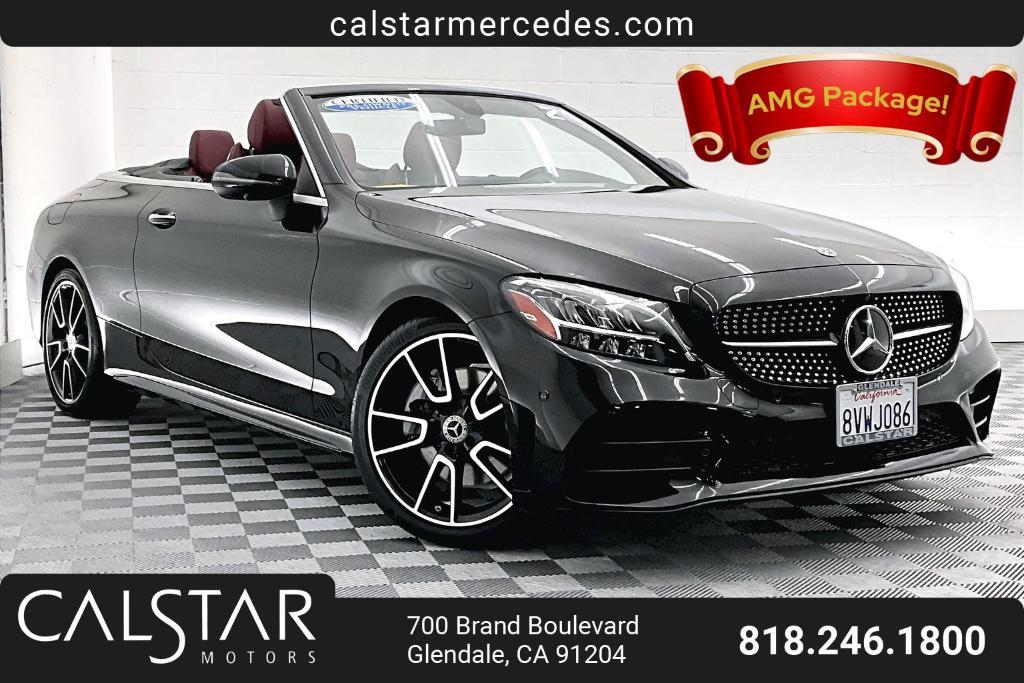 used 2021 Mercedes-Benz C-Class car, priced at $37,981