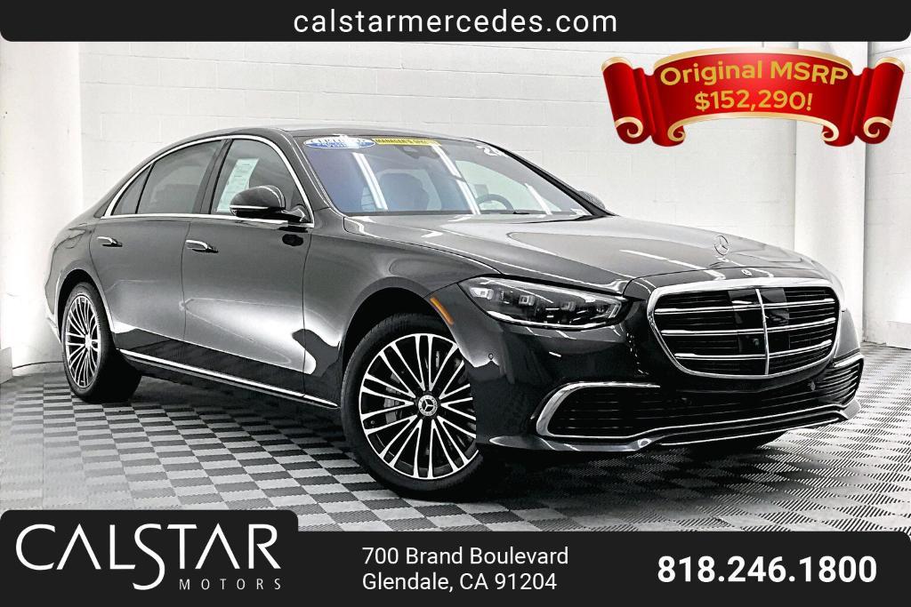 used 2024 Mercedes-Benz S-Class car, priced at $108,882