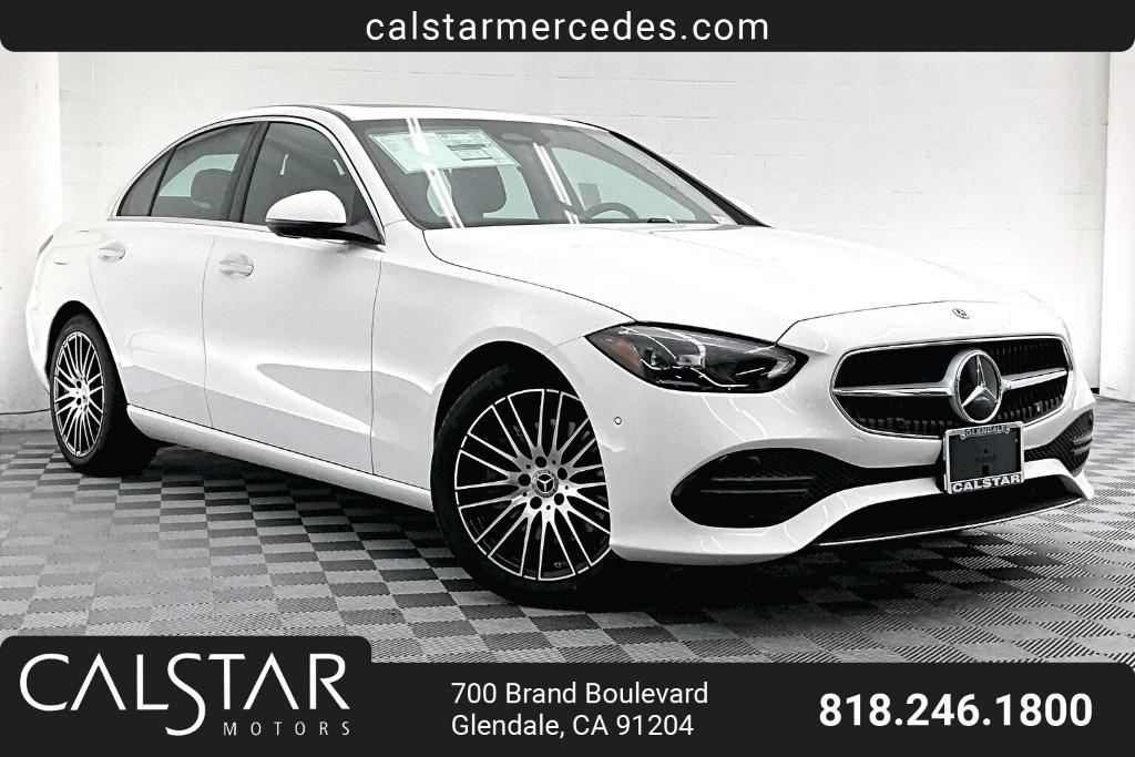 new 2025 Mercedes-Benz C-Class car, priced at $50,660