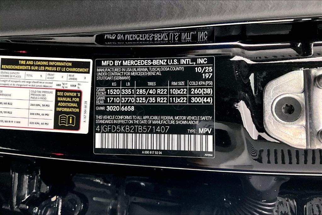 new 2026 Mercedes-Benz GLE 450 car, priced at $84,940